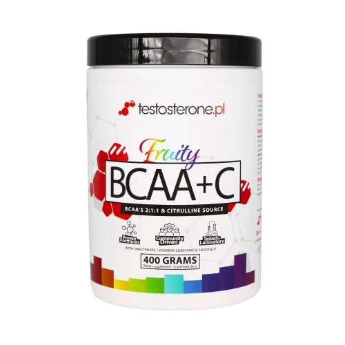 Testosterone - BCAA & Citrulline - 400g Testosterone - BCAA & Citrulline - 400g
